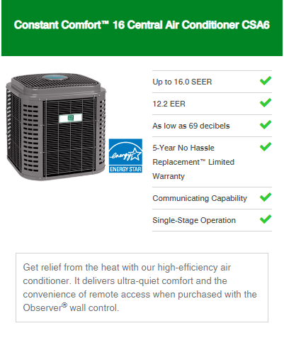 16 Central Air Conditioner