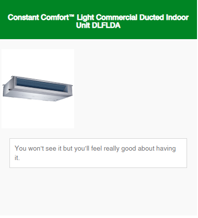 Ducted Indoor Unit