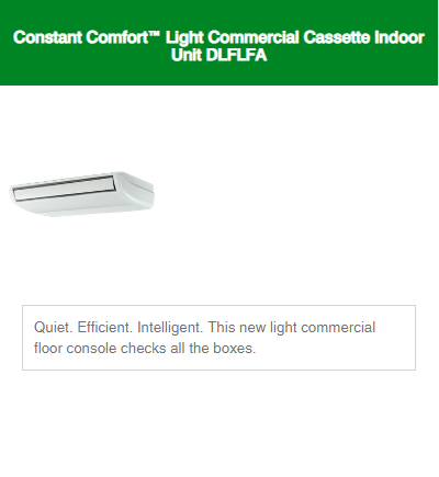 Cassette Indoor Unit