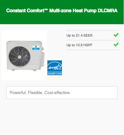 Multi-Zone Heat Pump