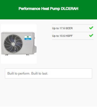 Performance Heat Pump