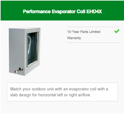 Performance Evaporator Coil