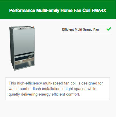 Performance MultiFamily Home Fan