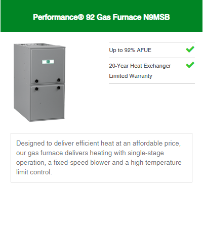 92 Gas Furnace