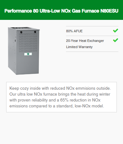 80 Ultra-Low Gas Furnace