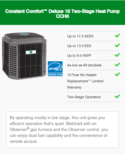 Constant Comfort Heat Pump