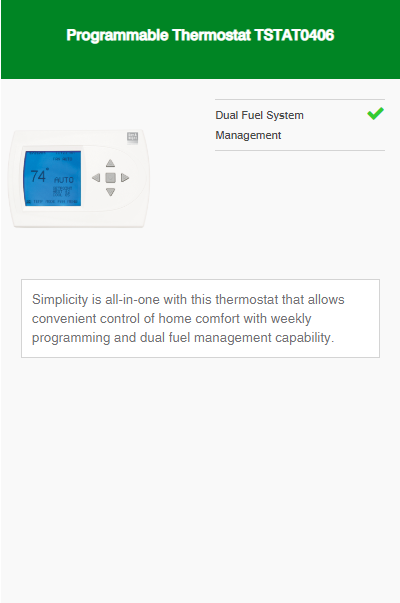 Programmable Thermostat