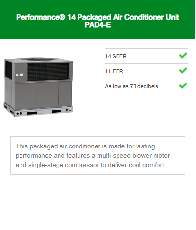 Performance 14 Packaged AC