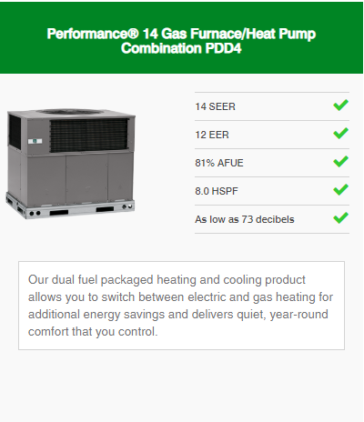 Performance 14 Gas Furnace